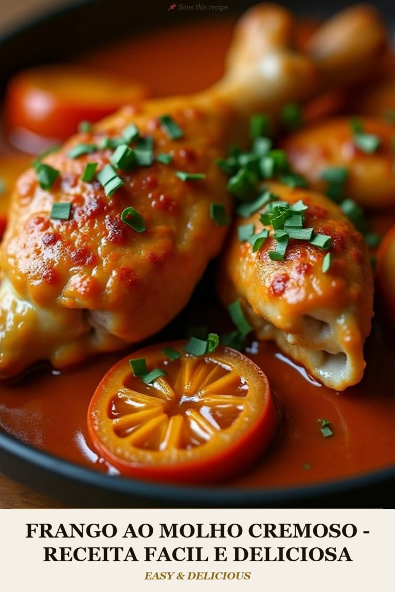Frango ao Molho Cremoso – Receita Facil e Deliciosa