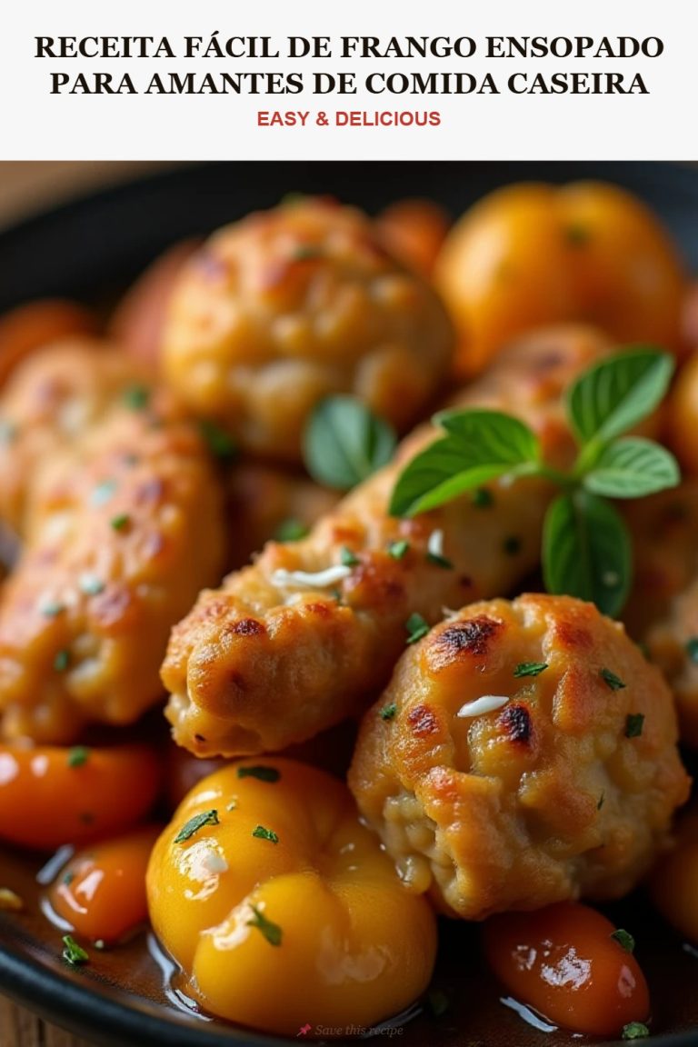 Receita Fácil de Frango Ensopado para Amantes de Comida Caseira