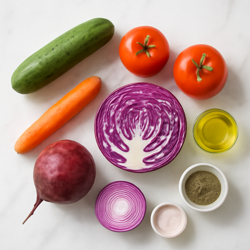 Ingredients for Salada de Legumes: Receita Facil e Saudavel para o Dia a Dia