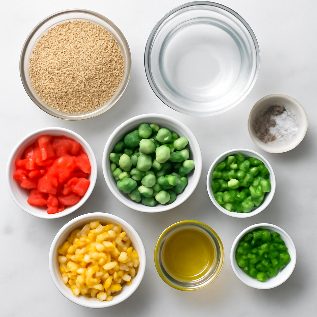 Ingredients for Salada de Quinoa Receita Facil e Nutritiva para o Dia a Dia