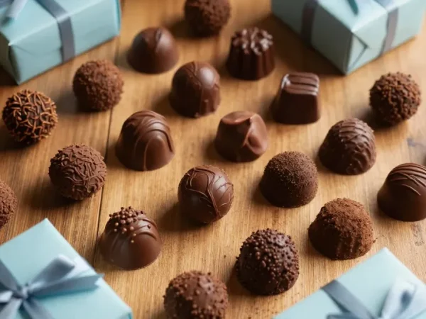 Receita de Bombons de Natal