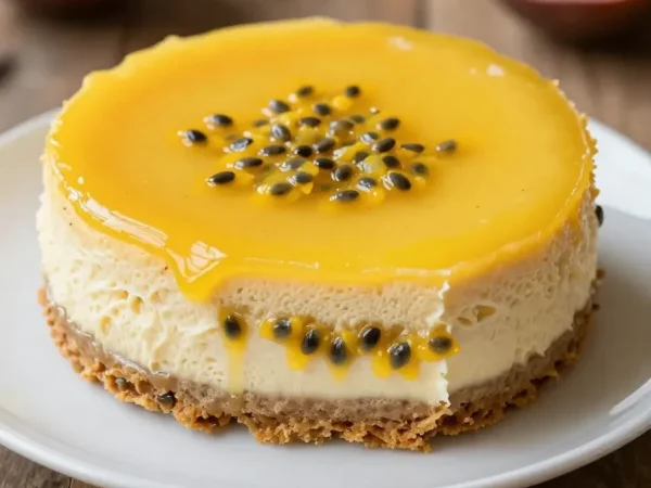 Torta Mousse De Maracujá