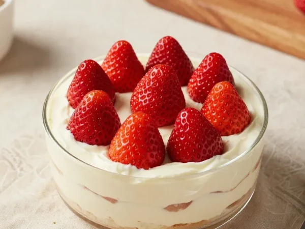 Pavê de Leite Ninho com Morango: Perfeita para Impressionar