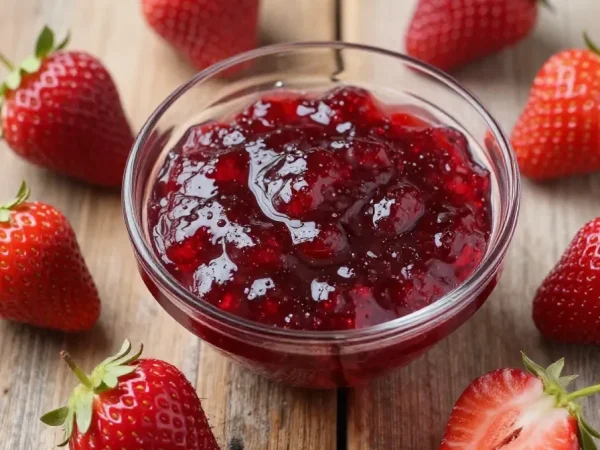 Receita de geleia de morango sem açúcar