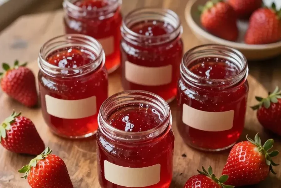 Receita Simples e Doce de Geleia de Morango